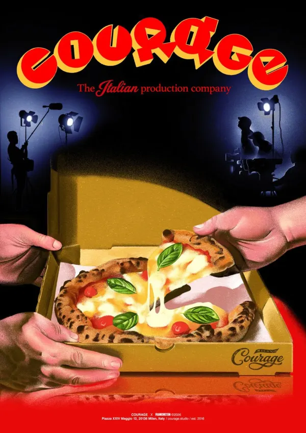 Courage Milano — poster artwork