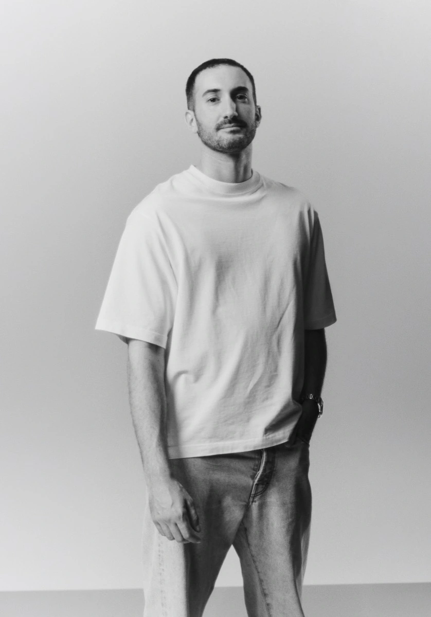 Marco Miraglia, photographer and video director in Milan — studio portrait, 2026