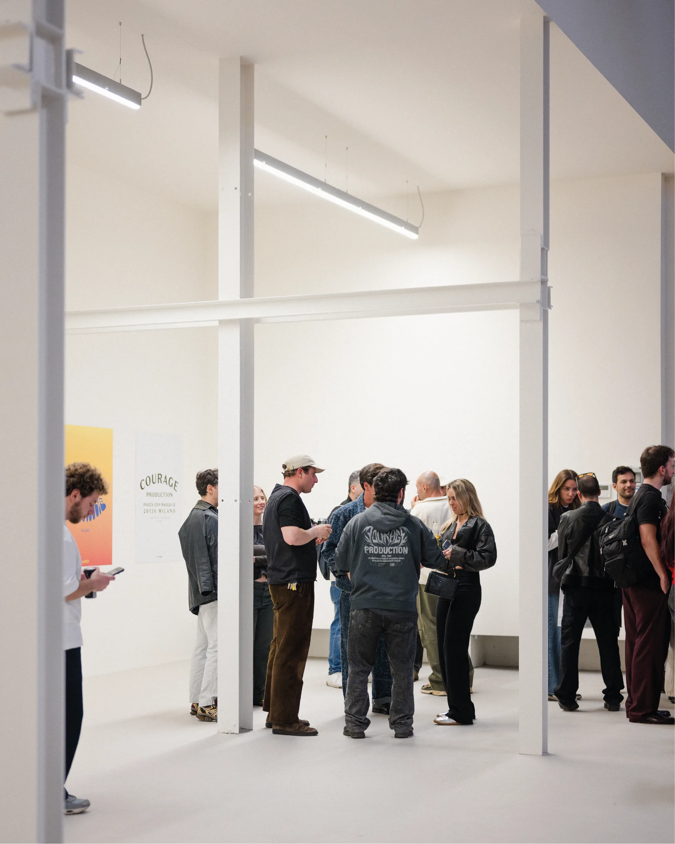Courage Milano exhibition at Spazio Sannio — print 04