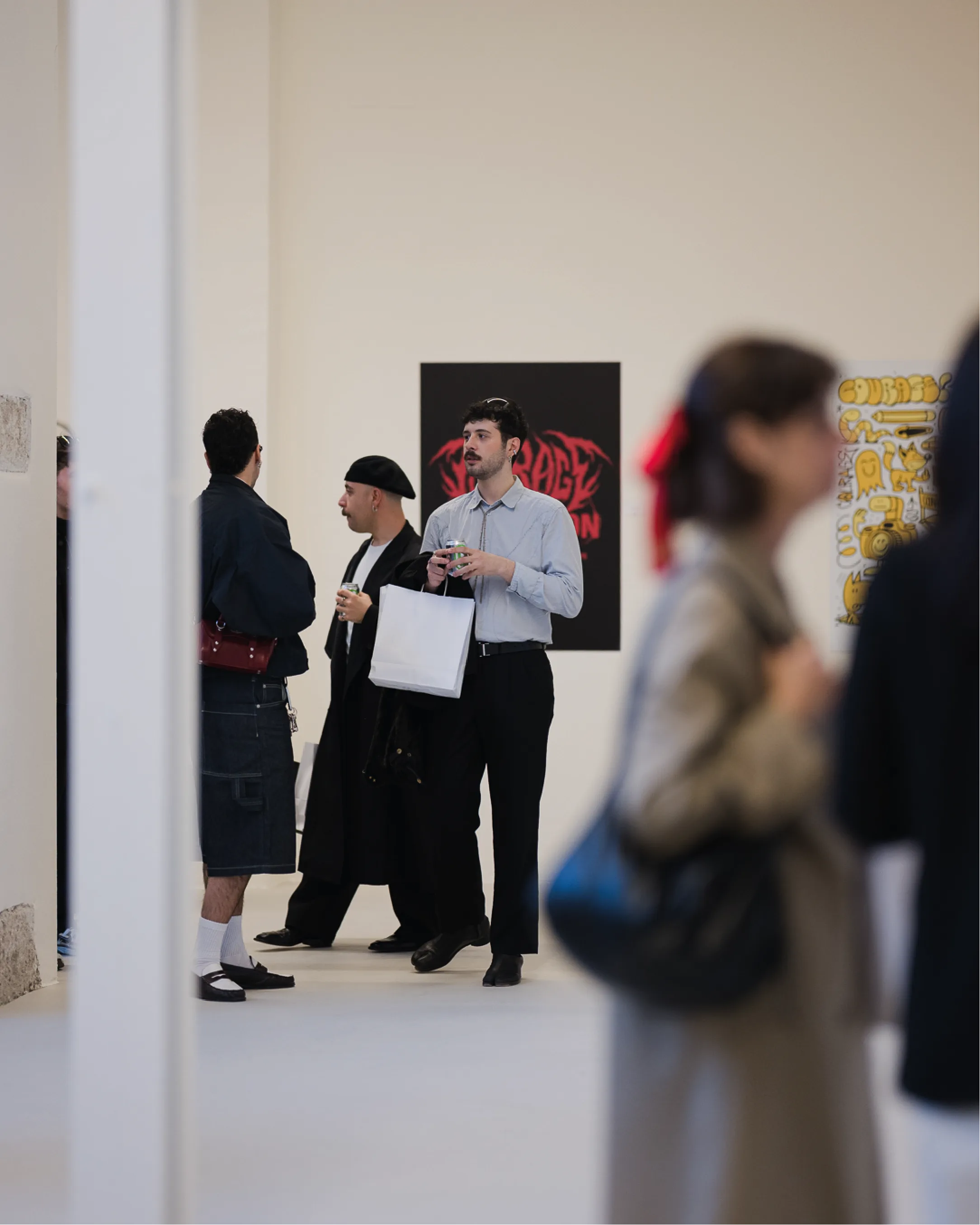 Courage Milano exhibition at Spazio Sannio — print 05
