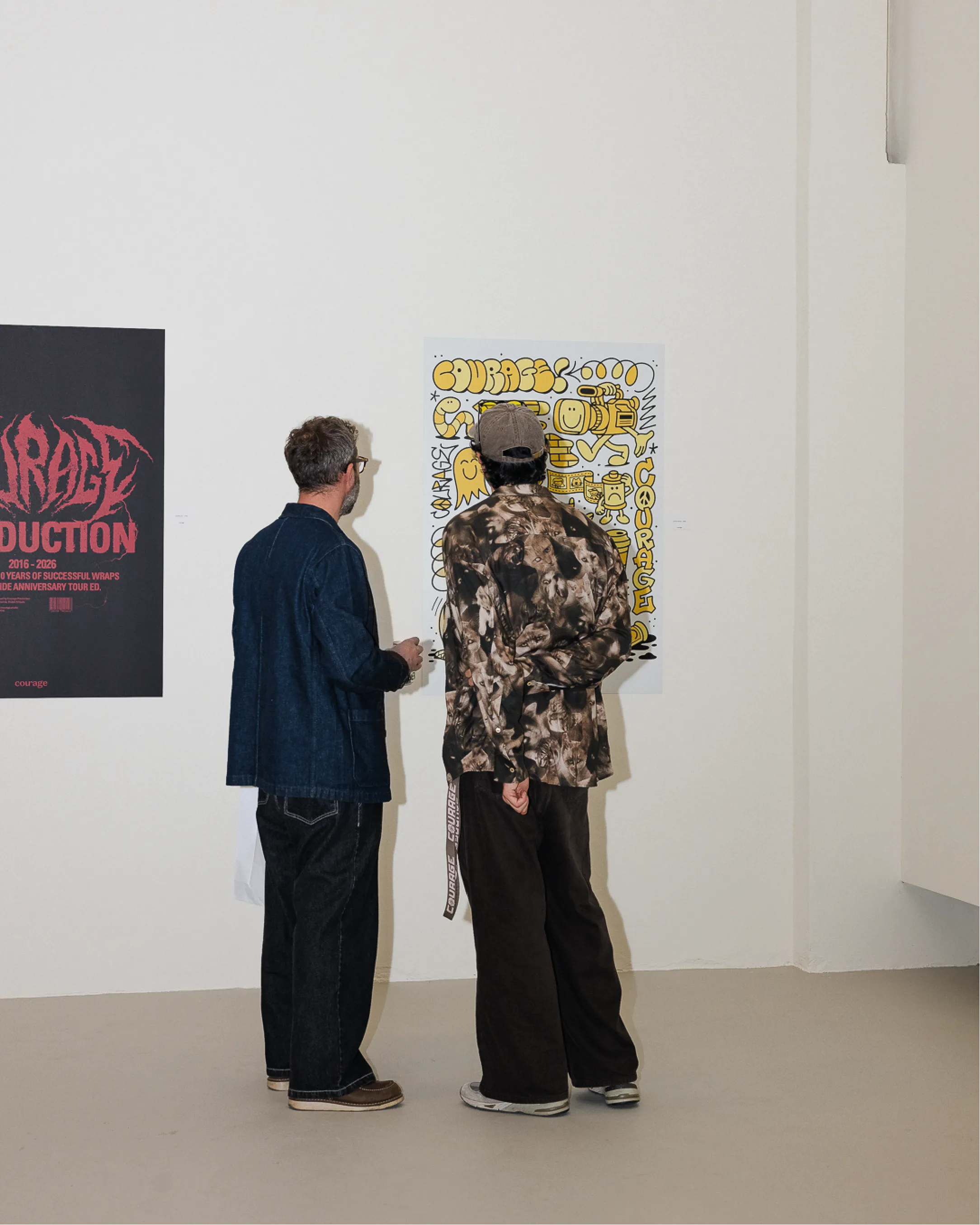 Courage Milano exhibition at Spazio Sannio — print 08