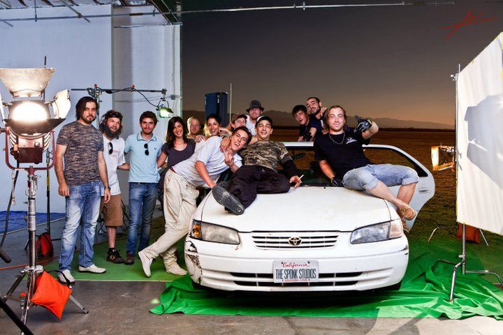 theSPONK studios — crew on set